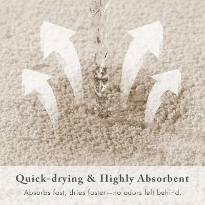 SEVOBAL Bathroom Rugs Bath Mat Rug Home Decor Carpet Shower Mat Non-Skid For Bathtub Side Floor Shower Room Bathroom, Beige, 30"*20"*0.75" 5 SEVOBAL Bathroom Rugs Bath Mat Rug Home Decor Carpet Shower Mat Non-Skid For Bathtub Side Floor Shower Room Bathroom, Beige, 30"*20"*0.75" - Image 3