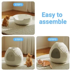 SEVOBAL Pet Training Pads And Potties Functional Cat Litter Box Matching Home Decor, Blending Living Space Aesthetics, White, 19.69"*19.69"*18.43" 11 SEVOBAL Pet Training Pads And Potties Functional Cat Litter Box Matching Home Decor, Blending Living Space Aesthetics, White, 19.69"*19.69"*18.43" -Household Items GUEST 9756ec3e b3af 4cc3 b6fb 678ce5803fac