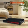 SEVOBAL Walking Pad Running 2.55HP Cushioned Belt 7° Incline Portable Treadmill Spacious Surface Under Desk Home Gym Office, Red, 38"*20.9"*6.5"