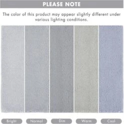 SEVOBAL Bathroom Rugs Bath Mat Rug Home Decor Carpet Shower Mat Non-Skid For Toilet Side Floor Shower Room Bathroom, Grey, 24"*20"*0.75" -Household Items GUEST 9a24f37b 47ad 4fc2 b148 77f5b5849785 1