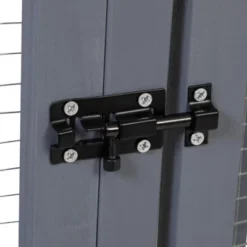 Sevobal Pet Crates And Houses Large Outdoor Cat House Enclosure With Cat Condo, Sun Panel Roof 4 Platforms Rainproof Cover, Gray, 62.6"*32.3"*70.1" -Household Items GUEST 9e345d5e af70 4655 80e0 7460cdf4fcb6