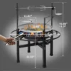 SEVOBAL Grill Cookware Round Iron Charcoal, Portable Outdoor BBQ Grill For Camping, Picnics, Durable High-Temp Surface, Black, 33.46"*33.46"*40.55" -Household Items GUEST 9e601bcf 1674 46d7 abb7 0b36e0896724