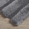 SEVOBAL Bathroom Rugs Bath Mat Rug Home Decor Carpet Shower Mat Home Decor High-low Stripe For Floor Shower Room Bathroom, Grey, 58"*24"*1" -Household Items GUEST 9f7d4aab a2d1 4643 a3f4 e1e56620ecb0 1