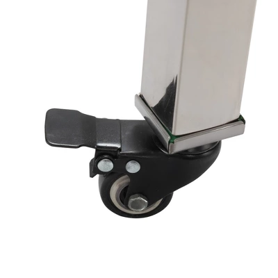 SEVOBAL Pet Grooming Tool Stainless Steel Pet Bathing Bathtub With Ample Space Step-In Design Wheels For Easy Movement, Silver, 48.40"*40.90"*56.30" 4 SEVOBAL Pet Grooming Tool Stainless Steel Pet Bathing Bathtub With Ample Space Step-In Design Wheels For Easy Movement, Silver, 48.40"*40.90"*56.30" - Image 2