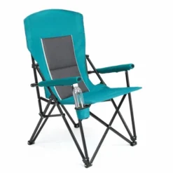 Sevobal Outdoor Portable Chairs High Back Lawn Chair With Cup Holder And Collapsible Design For Backyard Garden Patio, Blue, 9.06"*6.69"*36.22" -Household Items GUEST a3fadefa 82b1 46d4 a59a cada75b70360