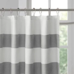 SEVOBAL Shower Curtain Water Repellent 3M Treatment With Waffle Weave Texture For Contemporary Bathroom Decor, Gray, 78"*54"*0.13" -Household Items GUEST a6e6ad1c 785c 4fd5 998e 45c5b287505a 1