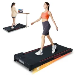 SEVOBAL Walking Pad Running 2.5HP Cushioned Belt 8° Incline Portable Treadmill Spacious Surface Under Desk Home Gym Office, Red, 45.7"*19.9"*4.9" -Household Items GUEST a74b95fb 073c 482d a95c 1f89d3a49298