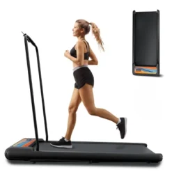 SEVOBAL Treadmill With Incline Treadmill Walking Pad Folding Portable With Handle, 2.5HP Under Desk For Office Home, Orange, 43.5"*18.1"*37.8" -Household Items GUEST a86cbef4 bd45 4e91 b1ec d01f198dc07e