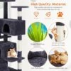 Sevobal Pet Tower Multi-Functional Cat Tree House Cat Climbing Frame, Lounge And Recreation Area Detachable Toy, Blue, 50″*50″*135″ -Household Items GUEST ac036c44 75e0 448a bd92 32ca3a63a155