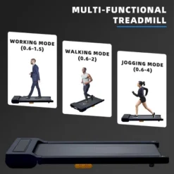 SEVOBAL Walking Pad Running 2.25HP Cushioned Belt Folding Portable Treadmill Spacious Surface Under Desk For Home Gym Office, Black, 47.2"*20.9"*4.9" -Household Items GUEST ac099749 a927 4c2f 8068 ad801c662bdd