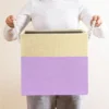 SEVOBAL 4pc Fabric Storage Cubes Organizer Heavy Duty Cube Storage Bin Clothes Storage Box Closet Baskets In Shelves Home, Purple, 3.12"*11.7"*11.7" -Household Items GUEST ac8028c6 689c 467d 98d8 723e48a46bb5