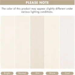 SEVOBAL Bathroom Rugs Bath Mat Rug Home Decor Carpet Shower Mat Non-Skid For Toilet Side Floor Shower Room Bathroom, Off-White, 24"*20"*0.75"