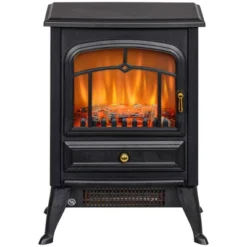 SEVOBAL Fireplace Insert Heater Mantel 3D Flame Fireplace Stove Bottom Air Outlet Fire Place Panoramic Fire Place Heater, Black, 16.1"*11.8"*20.1" -Household Items GUEST acdf780c 660f 4036 93d1 55cecb886f8d