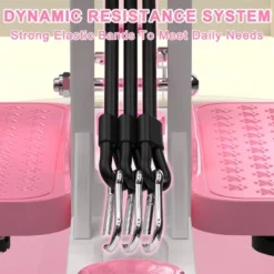 SEVOBAL Deep Squat Machine Home Glutes Trainer Machine With Resistance Bands Assist Trainer Core Legs Workout Home Gym Office , Pink, 29"*16"*23" -Household Items GUEST ae1b644a c9f9 474e 8f93 467d0a57487d