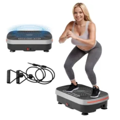 SEVOBAL Full Body Vibration Platform With Resistance Bands Crazy Fitness Massage Shaking Machine Lymphatic Drainage Weight Loss , Gray, 13 SEVOBAL Full Body Vibration Platform With Resistance Bands Crazy Fitness Massage Shaking Machine Lymphatic Drainage Weight Loss , Gray, -Household Items GUEST b0714e11 800d 4898 91e5 6eca457af794