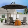 SEVOBAL Patio Umbrellas Outdoor Market Extra Large, Crank Handle For Deck, Lawn, Backyard, Sun Shade -Household Items GUEST b07dda89 81af 465b 8625 3c9466942594