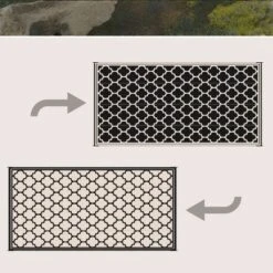 SEVOBAL Rug Indoor And Outdoor Area Reversible Outdoor Rug, Portable RV Camping Carpet, Large Floor Mat For Backyard, Multicolored, 215”*108“*0.1” 8 SEVOBAL Rug Indoor And Outdoor Area Reversible Outdoor Rug, Portable RV Camping Carpet, Large Floor Mat For Backyard, Multicolored, 215”*108“*0.1” -Household Items GUEST b5c07690 b2a3 40cb a623 952dcb7c8ad4