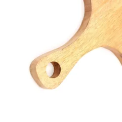 SEVOBAL Serving Platters Handmade Teak Wood Cheese And Bread Board With Asymmetrical Modern Design For Cakes, Appetizers, Brown, 6.5"*12"*0.7" -Household Items GUEST b92034c3 824e 44c8 8235 bf2af12ca875