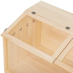 Sevobal Pet Crates And Houses Hamster Cage, 2 Opening Top Small Animals House For Dwarf Little Rabbits Guinea Pig Chinchilla, Beige, 31.5"*16"*15.8" -Household Items GUEST bb4f8a8b 5e78 4f16 bddd a6f4940e70f0