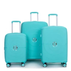 SEVOBAL Luggage Expandable Hardshell Suitcase Set With Double Spinner Wheels And TSA Lock For Travel, Blue, 19.88"*12.2"*29.72" -Household Items GUEST c5324328 fcfa 4edb a01d 4a3aee825039