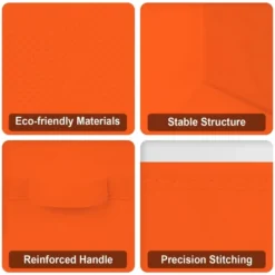 SEVOBAL 6pc Fabric Storage Cubes Organizer Duty Cube Storage Bin Clothes Storage Box Closet Baskets In Shelves Home, Multicolored, 4.29"*7.02"*10.14" -Household Items GUEST c688376e 8fa2 4e92 a56f 55a8800808fa