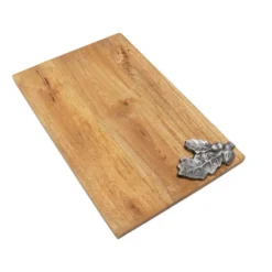 SEVOBAL Serving Platters Leaf Land Wooden Platter, Whimsical Serving Board For Elegant Entertaining, Family Parties, Brown, 11"*17"*1.25" -Household Items GUEST ca14e29a 0313 4d6f 9717 747e03a9ebe8