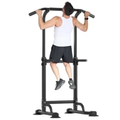 SEVOBAL Adjustable Pull Up Bar Dip Station 10 Height Settings 400LBS Capacity Multifunctional Home Gym Strength Exercise, Black, 29.13"*31.89"*82.68" 13 SEVOBAL Adjustable Pull Up Bar Dip Station 10 Height Settings 400LBS Capacity Multifunctional Home Gym Strength Exercise, Black, 29.13"*31.89"*82.68" -Household Items GUEST ca4557d1 971b 41ce 9096 aab30cf32929