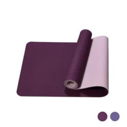SEVOBAL Yoga Mats Exercise Yoga Mat Non Slip Dual Texture Design Comfortable Durable For Home Gym Fitness, Purple, 72.1"*24"*0.2" -Household Items GUEST ca83ce1d 1840 44e9 8f3b 8e72cd80019d