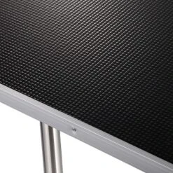 SEVOBAL Pet Grooming Tool 36-Inch Foldable Pet Grooming Table Stainless Steel Frame With Rubber Pads Adjustable Tabletop, Black, 36.00"*23.60"*30" -Household Items GUEST cb76b91d 00a9 4b3a 852a 80ea8109d4fa