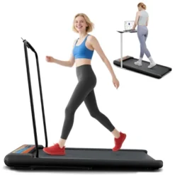 SEVOBAL Treadmill With Incline Treadmill Walking Pad Folding Portable With Handle, 2.5HP Under Desk For Office Home, Orange, 43.5"*18.1"*37.8" -Household Items GUEST cc915e3c 1ae6 410d b9a3 91717c87f59d