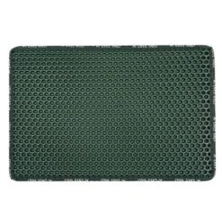 SEVOBAL Litter Box Mat With Double Layers Urine-Proof Non-Slip Litter Trapping Mat Easy Clean Kitty Litter Scatter Control, Green, 54"*36"*1.5" -Household Items GUEST cca6d37f ec58 428c ad27 656f4338619e