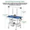 SEVOBAL Pet Grooming Tool Heavy-Duty Foldable Pet Grooming Table Adjustable Arm, Storage Basket And 300lbs Capacity, Blue, 36.00"*24.00"*29.30" -Household Items GUEST ce41ed9a 4b31 4f35 ad08 f2b0f58e85e0