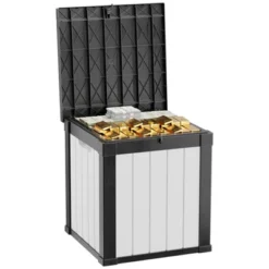 SEVOBAL Deck Boxes Outside Storage Box Container For Storage Patio Furniture, Garden Tools, Pool Supplies, Black, 30.75"*17.13"*21.85" 11 SEVOBAL Deck Boxes Outside Storage Box Container For Storage Patio Furniture, Garden Tools, Pool Supplies, Black, 30.75"*17.13"*21.85" -Household Items GUEST cf44f5ca 5d30 42da b674 d90b47d47b1f