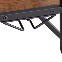 SEVOBAL Racks Versatile Use Five Tier Bakers Rack Durable Construction Multi-Room Function For Rooms, Antique Brown, 28.74"*9.53"*53.94" -Household Items GUEST d1bff83e 6875 4c72 8688 3aca341c6603