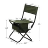 Sevobal Outdoor Portable Chairs 5PCS Folding Table And Chair Set With Storage Bag For Patio Garden Backyard, Multicolored, 27.56"*27.56"*27.56"