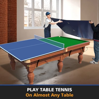 Sevobal Game Table 8ft Foldable Ping Pong Conversion Top Table Tennis Surface For Indoor Use And Game Rooms, Blue, 108"*60"*3" 5 Sevobal Game Table 8ft Foldable Ping Pong Conversion Top Table Tennis Surface For Indoor Use And Game Rooms, Blue, 108"*60"*3" - Image 3