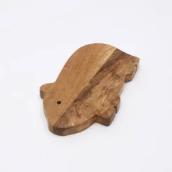 SEVOBAL Serving Platters Cute Rabbit Shape Wood Cheese And Bread Board With Asymmetrical Modern Design For Cakes, Appetizers, Brown, 6.75"*11.25"*1" -Household Items GUEST d6e1d351 77e6 47d8 a125 fda869c31727