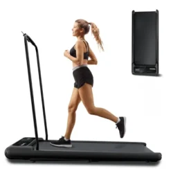 SEVOBAL Folding Walking Pad With Handle Incline 2.5HP Walking Pad Portable Under Desk Space Saver Treadmill For Office Home, Black, 43.5"*18"*37.8" -Household Items GUEST d8d22d85 004d 4f8e 83b1 c3b2393ef4a3