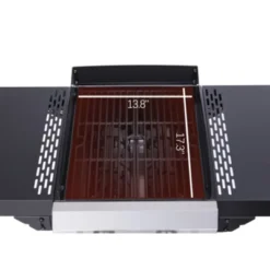 SEVOBAL Outdoor Grills, Griddles And Smokers 2 Burner Propane Gas Grill, BTU Outdoor BBQ With Foldable Side Tables, Black, 22.6"*23.6"*17.32" -Household Items GUEST dde57b0c ec84 414d a232 bdb9cab68142