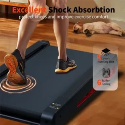 SEVOBAL Walking Pad Running 2.55HP Cushioned Belt 7° Incline Portable Treadmill Spacious Surface Under Desk Home Gym Office, Red, 38"*20.9"*6.5" -Household Items GUEST de091c2b 629b 4076 8332 f0d71bf94347