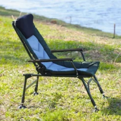 Sevobal Outdoor Portable Chairs Camping Lounge Chair With Detachable Footrest And Adjustable Backrest For Indoor, Multicolored, 35.43"*24.61"*34.25" -Household Items GUEST e18ffdfc 42b8 4666 a5e7 e75769f4e94a