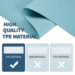 SEVOBAL Premium Non-Slip Yoga Mat Extra Thick Exercise Mat Dual Texture Design For Superior Grip Comfort, Green, 72.1"*24"*0.2" -Household Items GUEST e48b5165 884f 4ab6 baf5 cc03ad0f42cc