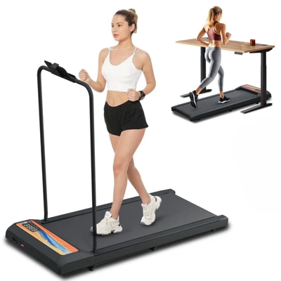 SEVOBAL Treadmills Silent And Space Efficient, Design Ideal For Home And Office Workouts With Abundant Accessories, Orange, 18.5"*43.1"*4.3" 7 SEVOBAL Treadmills Silent And Space Efficient, Design Ideal For Home And Office Workouts With Abundant Accessories, Orange, 18.5"*43.1"*4.3" - Image 5
