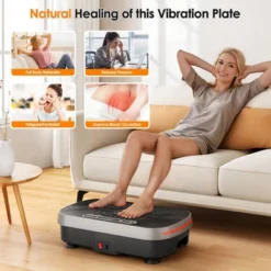 SEVOBAL Full Body Vibration Platform With Resistance Bands Crazy Fitness Massage Shaking Machine Lymphatic Drainage Weight Loss , Gray, 10 SEVOBAL Full Body Vibration Platform With Resistance Bands Crazy Fitness Massage Shaking Machine Lymphatic Drainage Weight Loss , Gray, -Household Items GUEST ea848846 6b69 4cac 9626 c503dfdc6537