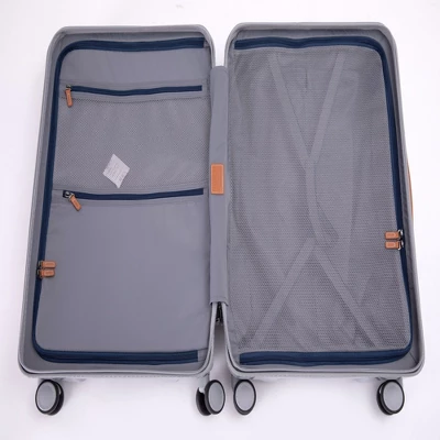 SEVOBAL Luggage Large Check-In Suitcase Expandable With TSA Lock, Durable ABS And PC Spinner Suitcase For Travel, Back School, Green, 21"*11"*30" 5 SEVOBAL Luggage Large Check-In Suitcase Expandable With TSA Lock, Durable ABS And PC Spinner Suitcase For Travel, Back School, Green, 21"*11"*30" - Image 3