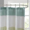 SEVOBAL Shower Curtain Faux Silk With Pintucked Detailing And Colorblock Design For Stylish Bathroom Decor, Green, 72"*72"*0.13" 1 SEVOBAL Shower Curtain Faux Silk With Pintucked Detailing And Colorblock Design For Stylish Bathroom Decor, Green, 72"*72"*0.13" -Household Items GUEST ef91a0a9 e0da 42c9 8d63 f23da267f5fe