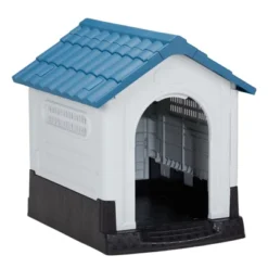 SEVOBAL Pet Crates And Houses All-Weather Dog House, Elevated PVC Shelter With Ventilation For Indoor And Outdoor Use, Blue, 32.7"*10.4"*24.6" 11 SEVOBAL Pet Crates And Houses All-Weather Dog House, Elevated PVC Shelter With Ventilation For Indoor And Outdoor Use, Blue, 32.7"*10.4"*24.6" -Household Items GUEST f3a5c70e a4f2 4acc ae53 aff0c4f95a16