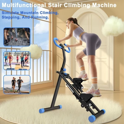 SEVOBAL Deep Squat Machine Home Glutes Trainer Machine With Resistance Bands Assist Trainer Core Legs Workout Home Gym Office , Blue, 5 SEVOBAL Deep Squat Machine Home Glutes Trainer Machine With Resistance Bands Assist Trainer Core Legs Workout Home Gym Office , Blue, - Image 3
