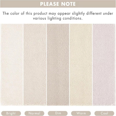 SEVOBAL Bathroom Rugs Bath Mat Rug Home Decor Carpet Shower Mat Non-Skid For Bathtub Side Floor Shower Room Bathroom, Beige, 30"*20"*0.75" 4 SEVOBAL Bathroom Rugs Bath Mat Rug Home Decor Carpet Shower Mat Non-Skid For Bathtub Side Floor Shower Room Bathroom, Beige, 30"*20"*0.75" - Image 2