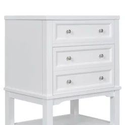 SEVOBAL Bathroom Vanities 24 Inch Bathroom Cabinet Base With Drawer And Open Shelf For Bathroom, White, 23.6"*17.9"*33" -Household Items GUEST ff7dcaa5 ffb8 4615 a607 80312b1668c6